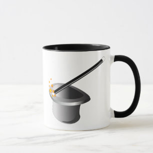 Magischer Hut u. Stab Tasse