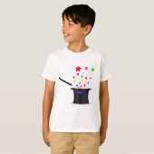 Magischer Hut und Stab T-Shirt (Vorne ganz)