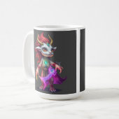 Magischer Hüter der Elemente – Fantasy-Kreatur  Kaffeetasse (Vorderseite Links)