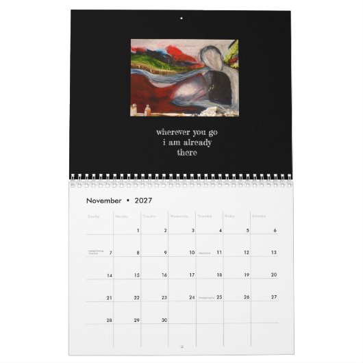 Magischer Kalender mit Sacro Moon Song (Nov 2027)