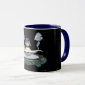 Magischer Keramik-Drache Laterne Fantasy-Kunst Tasse (VorderseiteRechts)