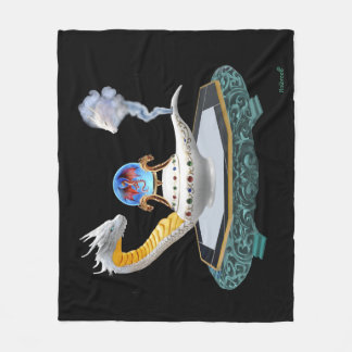 Magischer Keramik-Drache-Laterne-Flanelldecke Fleecedecke