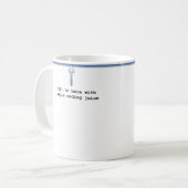 Magischer Kodierungs-Saft Kaffeetasse (Vorderseite Links)