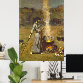 Magischer Kreis 1886 Poster (Heimbüro)