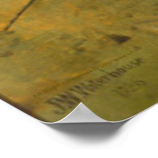 Magischer Kreis 1886 Poster (Ecke)