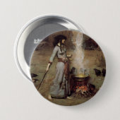 Magischer Kreis Button (Vorne & Hinten)