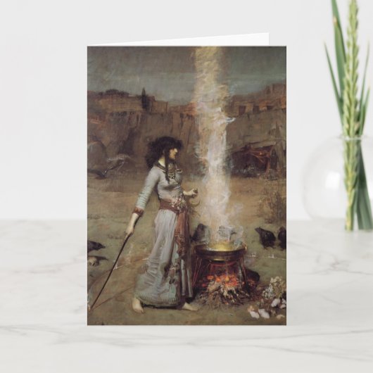 Magischer Kreis Karte (Vorderseite)