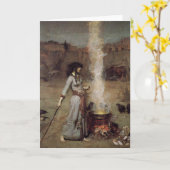 Magischer Kreis Karte (Gelbe Blume)