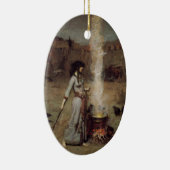 Magischer Kreis Keramikornament (Rechts)
