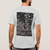 Magischer Kreis-T - Shirt der Königin-Califias (Rückseite)