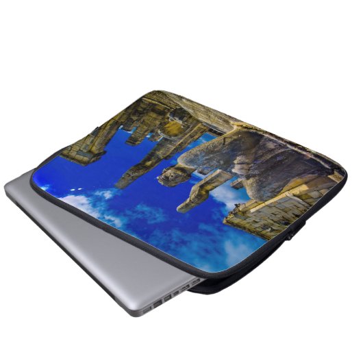 Magischer Krieger Laptopschutzhülle (Vorne Knopf)