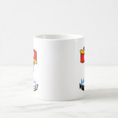 Magischer Lehrer - Spaß-Geschenkidee Kaffeetasse (Mittel)
