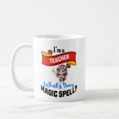 Magischer Lehrer - Spaß-Geschenkidee Kaffeetasse (Links)