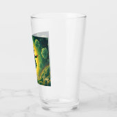 Magischer Leprechaun St. Patrick’s Day Kunst Glas (Links)