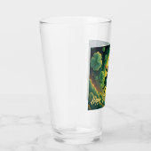 Magischer Leprechaun St. Patrick’s Day Kunst Glas (Rechts)