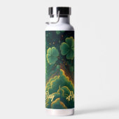 Magischer Leprechaun St. Patrick’s Day Kunst Trinkflasche (Rechts)
