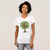 Magischer Liebe-Leben-Baum T-Shirt (Vorne ganz)