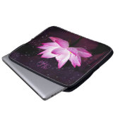 magischer Lotus - Laptop Laptopschutzhülle (Vorne Knopf)