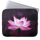 magischer Lotus - Laptop Laptopschutzhülle (Vorderseite)