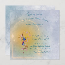 Magischer Märchengarten Geburtstagseinladung Kinde Einladung