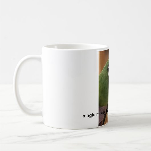 magischer mikey König von Macaws gerade beclaws Kaffeetasse (Links)