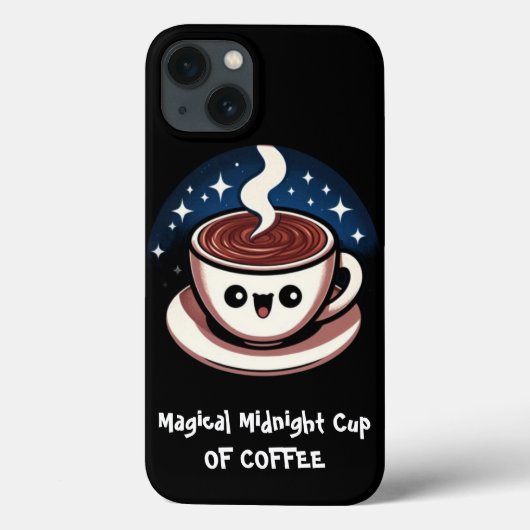 Magischer Mitternachtskaffee Case-Mate iPhone Hülle (Rückseite)