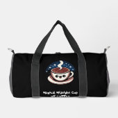 Magischer Mitternachtskaffee  Duffle Bag (Vorderseite)