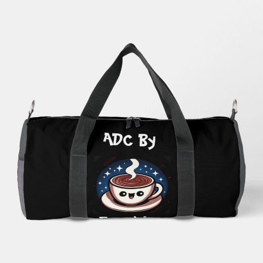 Magischer Mitternachtskaffee Duffle Bag (Rückseite)