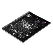 Magischer Mond und Moth Notizblock (Linke Seite)
