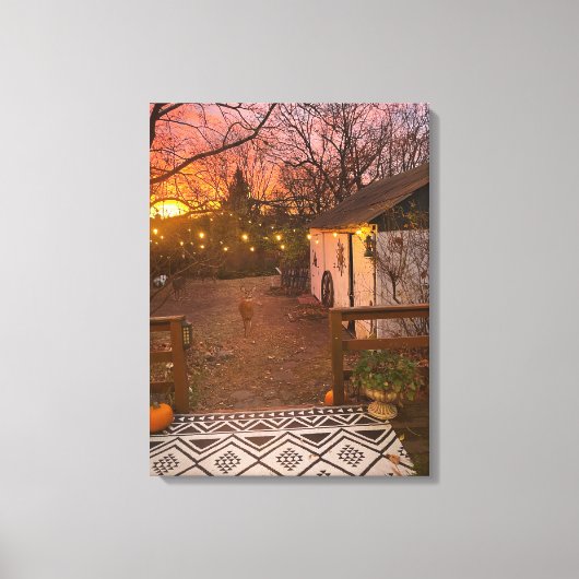 Magischer Morgen Leinwanddruck (Vorderseite)