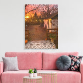 Magischer Morgen Leinwanddruck (Insitu (Wohnzimmer))