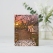 Magischer Morgen Postkarte (Stehend Vorderseite)