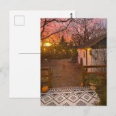 Magischer Morgen Postkarte (Vorne/Hinten)