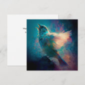 Magischer Mystischer Songbird, der seinen Song sin (Vorne/Hinten)