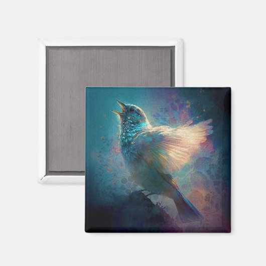 Magischer Mystischer Songbird, der seinen Song sin Magnet (Vorderseite/Rückseite)