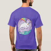 Magischer Narwal T-Shirt (Rückseite)
