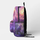 Magischer Papagei Bedruckter Rucksack (Rechts)