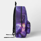 Magischer Papagei Bedruckter Rucksack (Links)