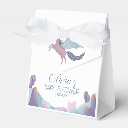 Magischer Pegasus im Wunderland Geschenkschachtel (Vorderseite)