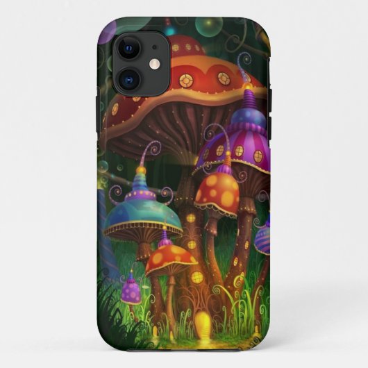 Magischer Pilz Case-Mate iPhone Hülle (Rückseite)