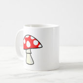 Magischer Pilz Kaffeetasse (Vorderseite Links)
