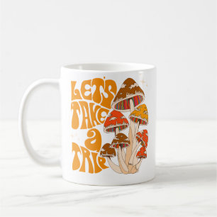 Magischer Pilz Lass Uns Reise Psychedelische Rave  Kaffeetasse