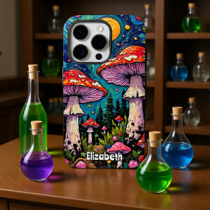 Magischer Pilzwald iPhone 16 Pro Hülle