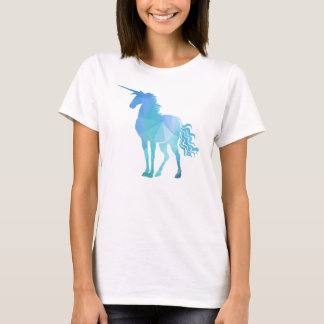 Magischer Polygon-Einhorn-Entwurf T-Shirt