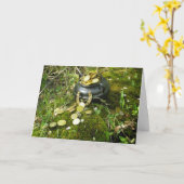 "Magischer Pot aus Gold!" Karte (Gelbe Blume)