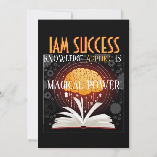 MAGISCHER POWER EINLADUNG (Vorderseite)