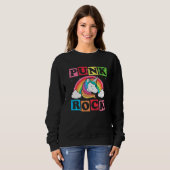 Magischer Punk Rock 1 Sweatshirt (Vorne ganz)