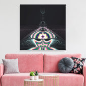 Magischer Raum Leinwanddruck (Insitu (Wohnzimmer))