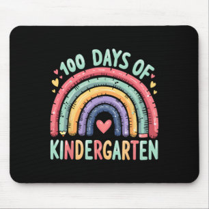 Magischer Regenbogen 100 Tage Kindergartenlehrer 1 Mousepad