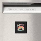 Magischer Regenbogen 100 Tage Kindergartenlehrer Magnet (In Situ (Geschirrspüler))